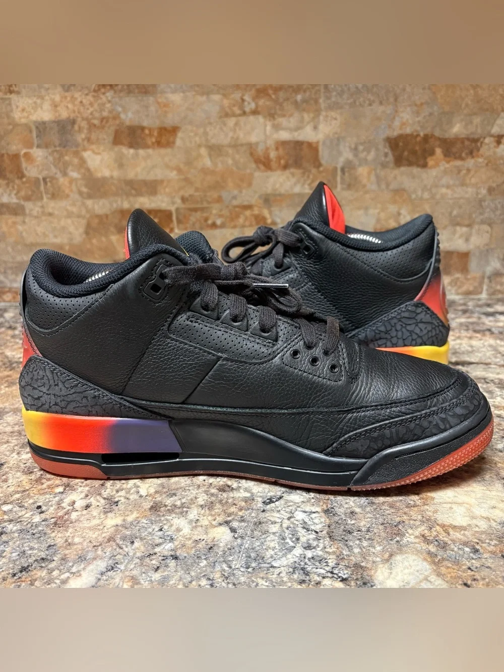 J Balvin x Air Jordan 3 Retro Rio  FN0344-001 Size 10